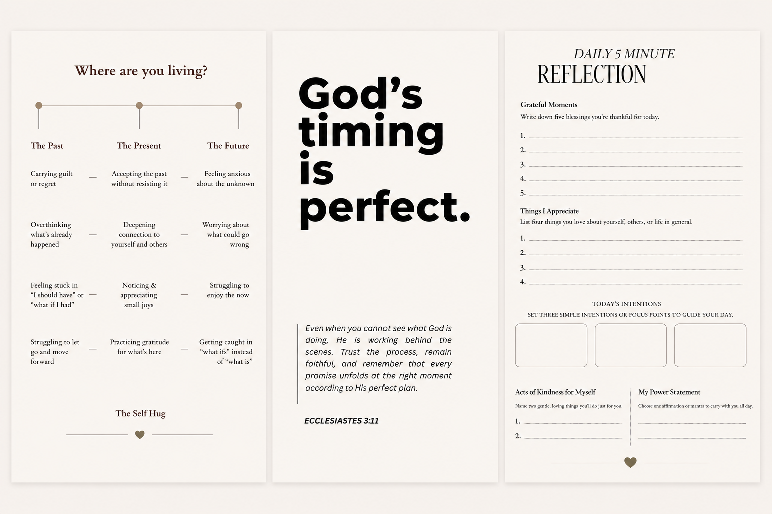 God Will Make It Happen - Aperçu PDF Imprimable